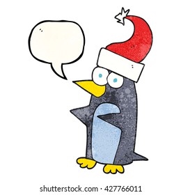 burbuja de la libre expresión textura caricatura navidad pingüino