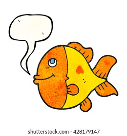 burbuja de habla libre textura de caricatura de peces