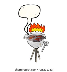 parrillada de caricatura texturada con burbujas de voz libre