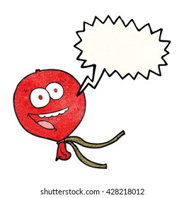 freehand speech bubble textured cartoon balloon