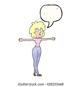 burbuja de la libre expresión textura caricatura mujer esparciendo armas
