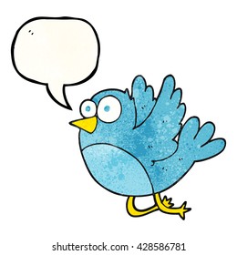 Karikaturenvogel mit Freibäder