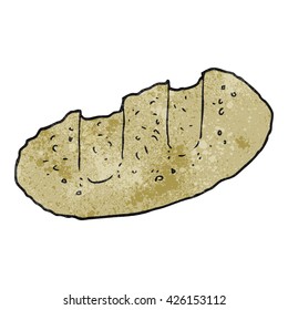 pan de dibujos animados de textura libre