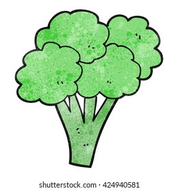 caricatura de textura libre broccoli