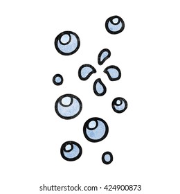 burbujas de dibujos animados de textura libre