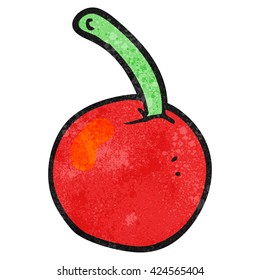 caricatura de textura libre de cereza