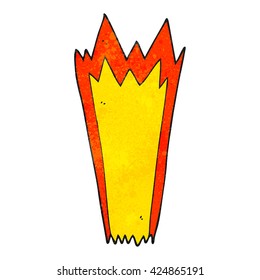 freehand textured cartoon explosion