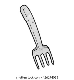tenedor de dibujos animados de textura libre
