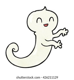 fantasma de la caricatura con textura libre