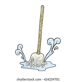 mopa de dibujos animados de textura libre