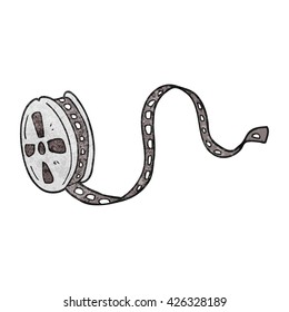 freehand textured cartoon movie film