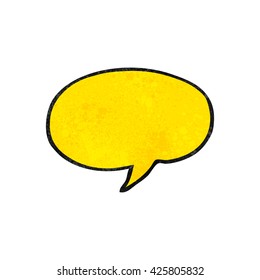 burbuja de discurso de dibujos animados de mano libre