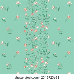 Dibujo vectorial a mano libre de flores anaranjadas