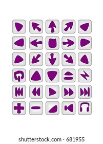Freehand Vector Icons Change Shape Change Stock Vector (Royalty Free ...