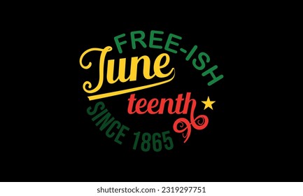 Free-ish Juneteenth Scince 1865 - Juneteenth 1865 Vector And Clip Art