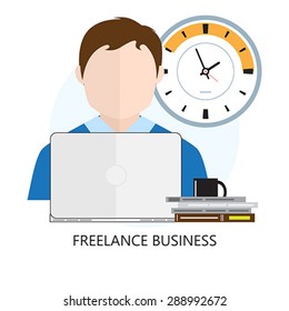 Freelance Business Icon