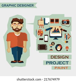 12,272 Graphic designer with infographic Images, Stock Photos & Vectors ...