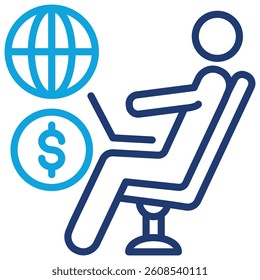 Freelance Icon Element For Design