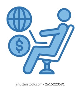 Freelance Icon Element For Design