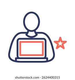 Elemento De Ícone Freelance Para Design