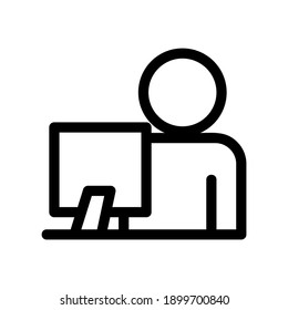 freelance icon or logo isolated sign symbol vector illustration - high quality black style vector icons
