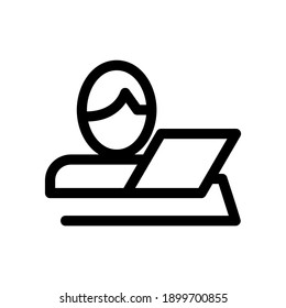 freelance icon or logo isolated sign symbol vector illustration - high quality black style vector icons
