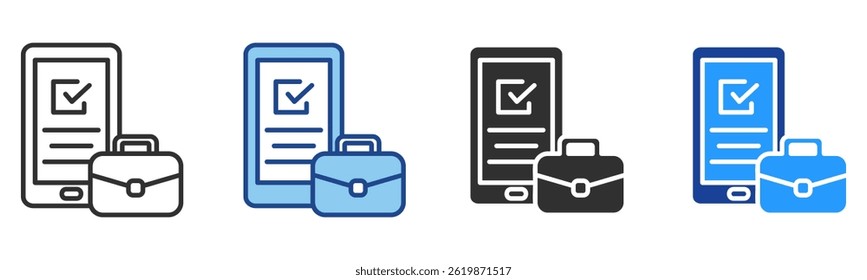 Freelance Icon Multiple Style Vector Collection