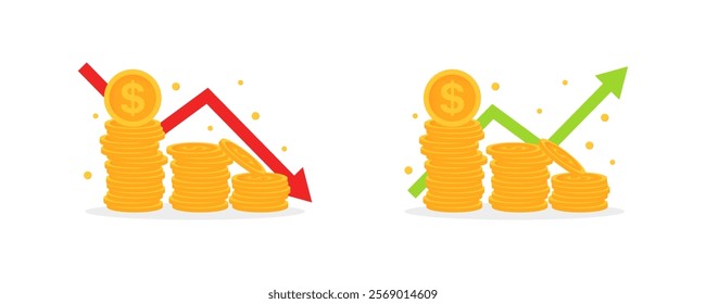 Freelance icons. Flat style. Vector icons.