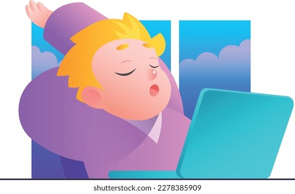 Ilustraciones de caracteres vectoriales independientes que se estilizan y rebosan con colores vibrantes. Cada imagen es cuidadosamente diseñada para capturar la esencia del mundo independiente.