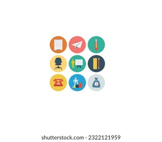 Freelance and Work at Home Icons Set. Collection of linear simple web icons such as Work from Home, Distant Work, Freelance, Online Video Conferencing, Work Online and more. Editable vector stroke.