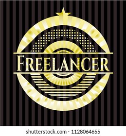 Freelancer gold shiny emblem