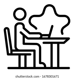 Icono de innovación independiente. Contorno icono vectorial de innovación independiente para diseño web aislado en fondo blanco