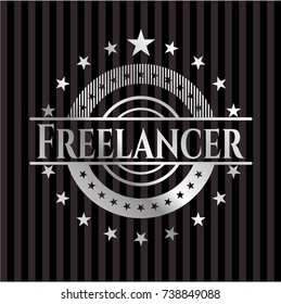 Freelancer silvery shiny emblem