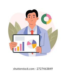 Ilustração de vetor Freelancer. Arquivo EPS 