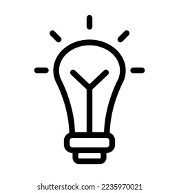Freelancer Vector Line Icon Design
