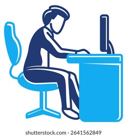 Freelancer Workspace icon represented by Freelancer Workspace Dualtone style.
