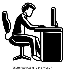 Ícone do Freelancer Workspace representado pelo estilo Preenchido de Preto do Freelancer Workspace.