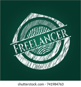 Freelancer written on a chalkboard