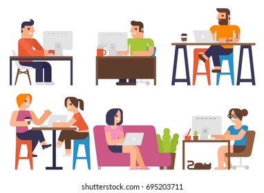 Freelancers, Online working