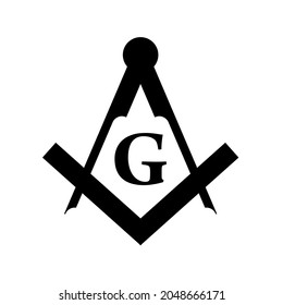 Freemasony Masonry Free Masons Stonemasons Organisation Secret Society Logo Symbol Icon Emblem Badge Vector