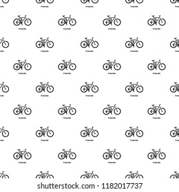 Freeride bike icon. Simple illustration of freeride bike vector icon for web