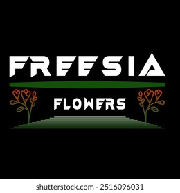 freesia flowers t-shirt design. Women's freesia flower t-shirt design.
Men freesia flowers t shirt design.