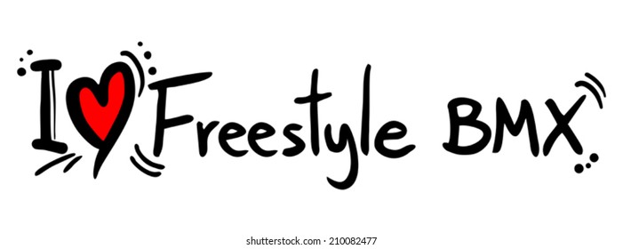 Freestyle BMX love
