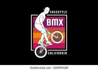 .Freestyle bx, estilo retro de silueta de diseño