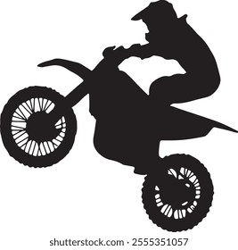 freestyle motorcycle vector design illustrator