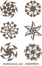 freestyle pattern, can be used for logos or symbols as you wish 