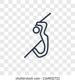 Freestyle vector icon isolated on transparent background, Freestyle logo concept
