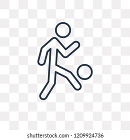 Freestyle vector outline icon isolated on transparent background, high quality linear Freestyle transparency concept can be used web and mobile