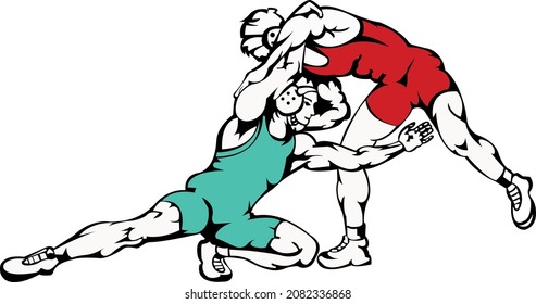 5,991 Freestyle Wrestling Images, Stock Photos & Vectors | Shutterstock
