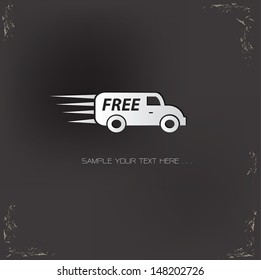 Free,transport symbol,vector